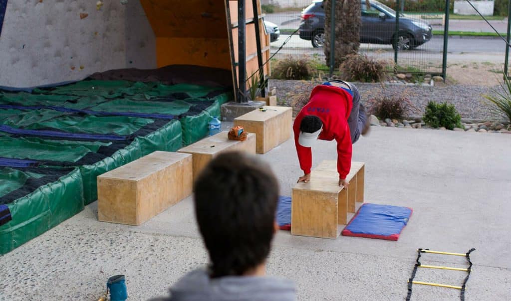 Klettertraining