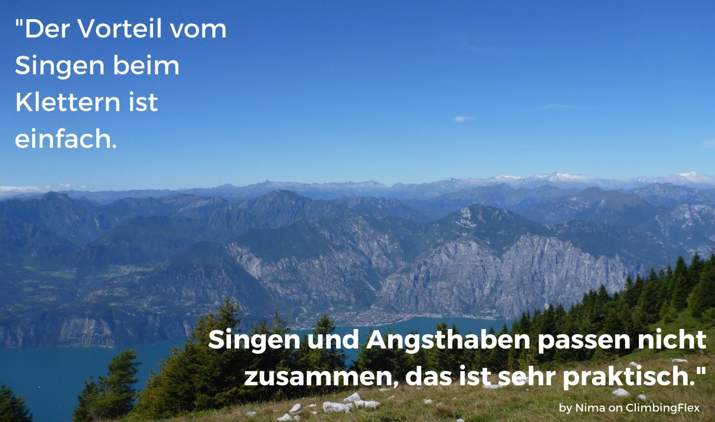 Mehr Mut beim Klettern Singen