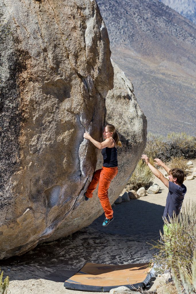 Mutmuskel-Training Bouldern