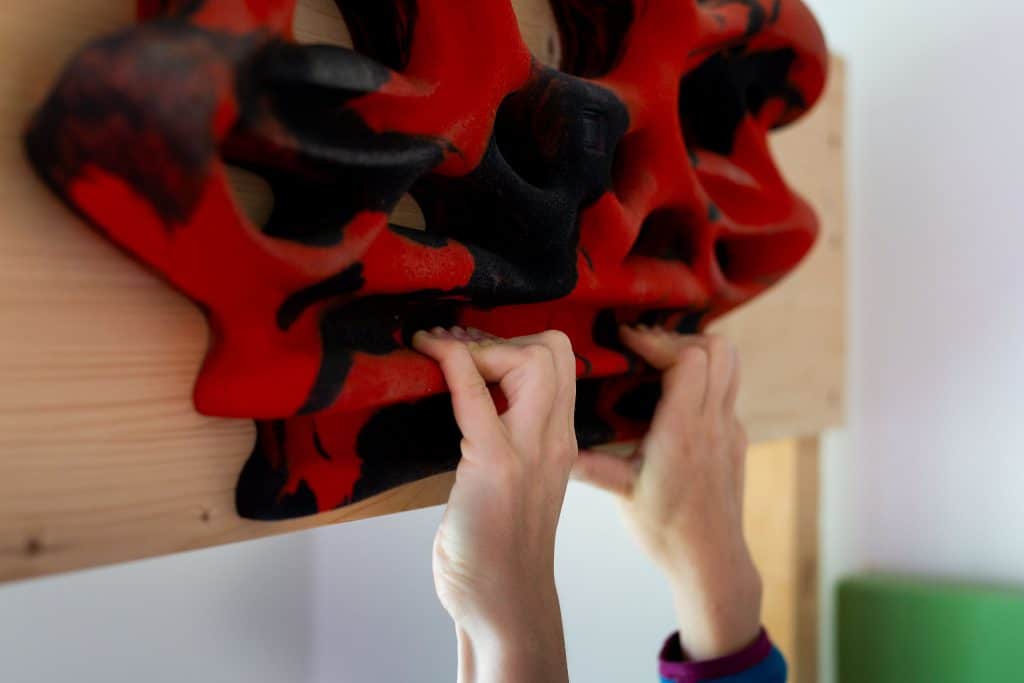 Stärkere Finger training in Trainingsboard